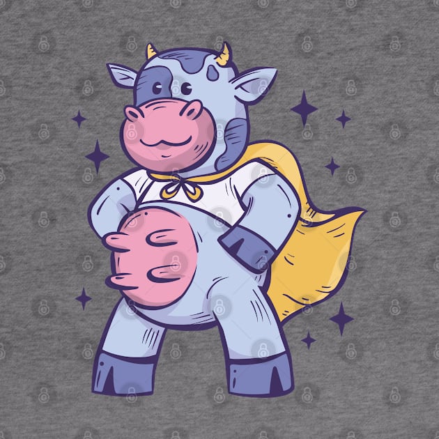 Super hero cow by petit-creativ
